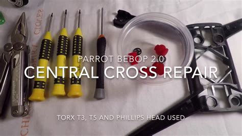 parrot bebop  replacingrepairing central cross youtube