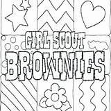 Coloring Scout Girl Pages Brownie Cookie Girls Scouts Printable Cookies Brownies Getdrawings Drawing Promise Color Kids Getcolorings Choose Board sketch template