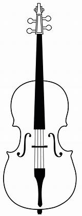 Cello Drawing Outline Coloring Svg Sketch Drawings Paintingvalley sketch template