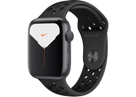 apple  nike series  gps mm space gray aluminum  anthracite black band  mm