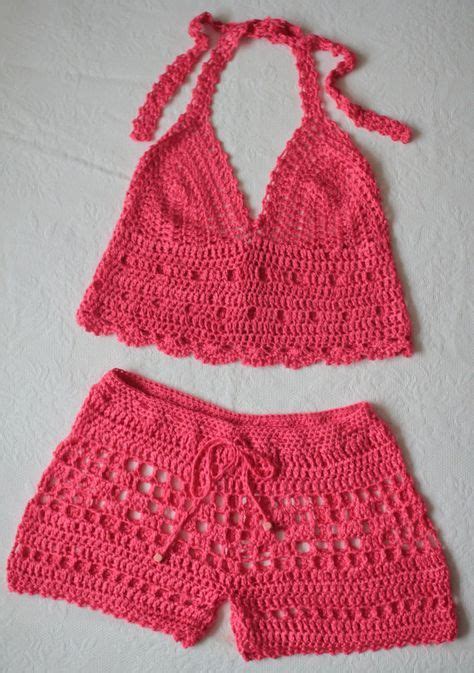 resultado de imagem para hakeln rosa shorts shorts de crochê roupas de crochê e short de croche