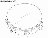 Tambourine Draw Drawing Drawingforall Ayvazyan Stepan Misc Tutorials Posted sketch template