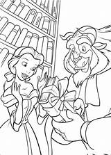 Beast Beauty Coloring Pages Kids Printable sketch template