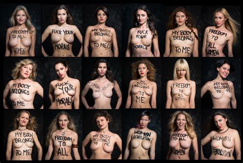 similar image search for post nyc women protest in support of tunisian woman s topless photos
