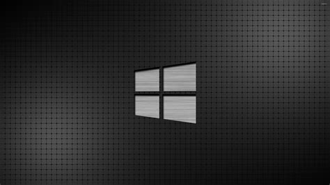 Metal Windows 10 On A Grid Wallpaper Computer Wallpapers