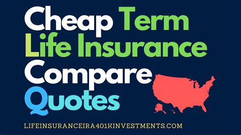 cheap term life insurance  seniors compare quotes