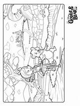 Goldie Coloring Pages Bear sketch template