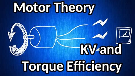 brushless motor theory  kv  torque efficiency youtube