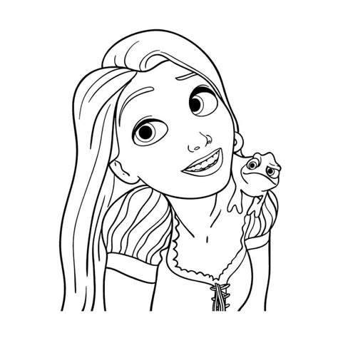 rapunzel coloring pages  pictures  printable