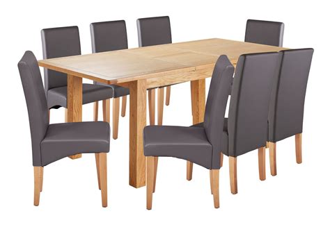 argos home ashwell extendable xl table  chairs reviews