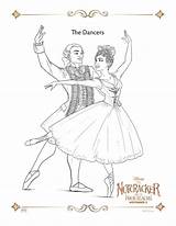 Nutcracker Coloring Misty Copeland Realms Four Pages Ballerina Disney Barbie Kids Ballet Colouring Printable Christmas Dance Choose Board sketch template