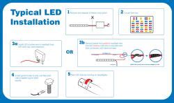 install instructions  alpena flexled light strip etrailercom