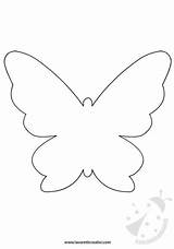 Farfalle Farfalla Sagoma Sagome Ritagliare Lavoretticreativi Lavoretti Feltro Creativi Visita Decorazioni Bacheca sketch template