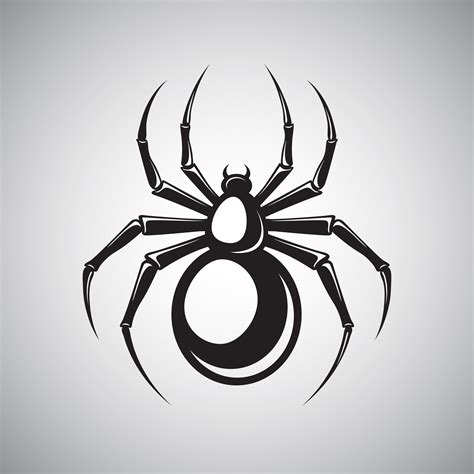 black spider man symbol