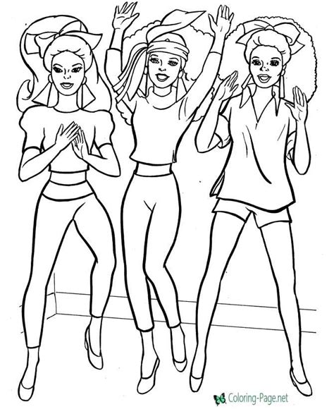 rock stars coloring page ready   show