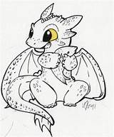 Toothless Dragon Drawing Coloring Baby Getdrawings sketch template