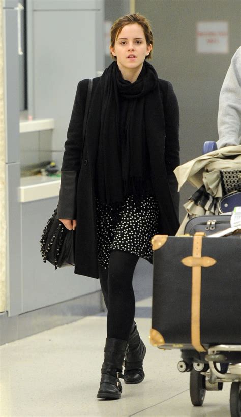 September 26 At Jfk Airport In New York エマ・ワトソン 写真 25634389 ファンポップ