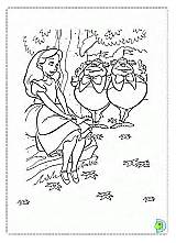 Alice Coloring Wonderland Dinokids Pages Coloringdisney sketch template