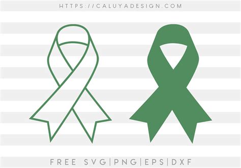mental health awareness ribbon svg caluya design
