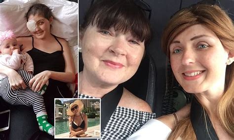 mother forced to say last goodbye to her cancer stricken daughter seven