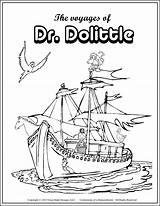 Dolittle Dr Doctor Study Literature Unit 4th Reading Homeschool Books Homeschooling Grade Units Light Voyages Choose Board Book Lapbook sketch template