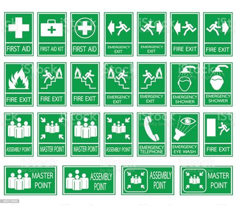 Green Safety Sign Stock Vector Art 680210698 Istock