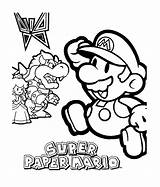 Mario Bros Coloring Color Super Pages Colour Print Kids Beautiful Drawings sketch template