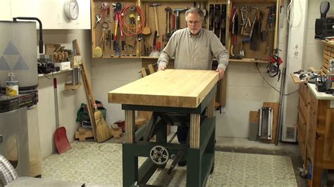 woodworking adjustable height bench youtube
