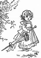 Coloring Pages Little Girl Sad Girls Umbrella Miracle Timeless Kids Gif Freecoloringpagesonline Cute sketch template