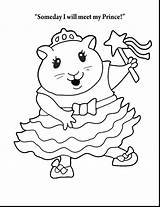 Hamster Coloring Funny Pages Drawing Template sketch template