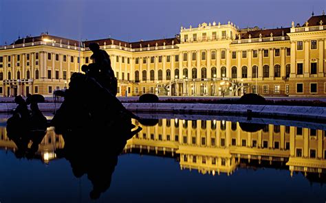 schoenbrunn palace hd desktop wallpaper widescreen high definition fullscreen