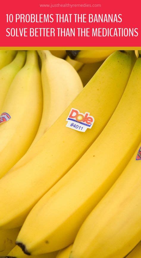 10 Problems That The Bananas Solve Better Than The Medications Health