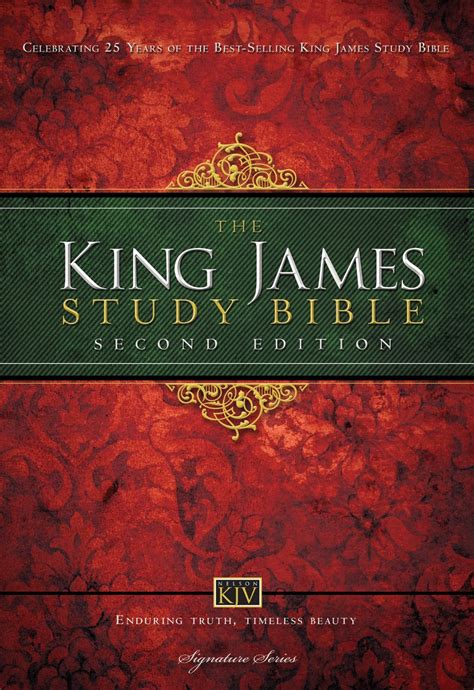 king james study bible  edition comparison