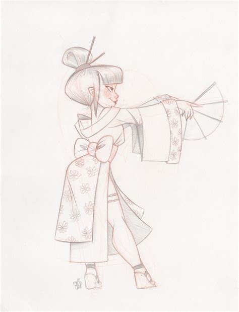 Kimono Girl By Genevieve Ft In Kyle Daviss Kimono Girls Comic Art