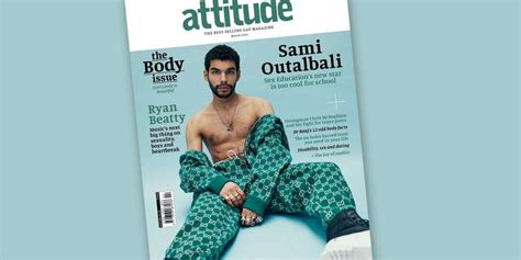 Sami Outalbali Fait La Une Du Magazine Gay Anglais Attitude