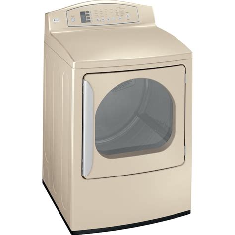 ge profile  cu ft electric dryer champagne   electric dryers department  lowescom