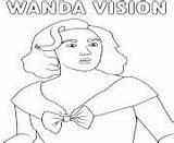 Wandavision sketch template