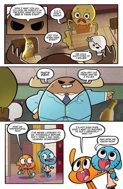 preview  amazing world  gumball   comiccom