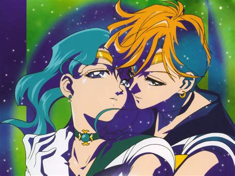 Sailor Neptune And Sailor Uranus Sailor Scouts Sailor