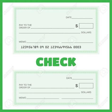 editable blank check template professional template