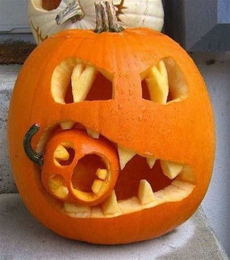 27 unbelievably clever pumpkin carving ideas for halloween