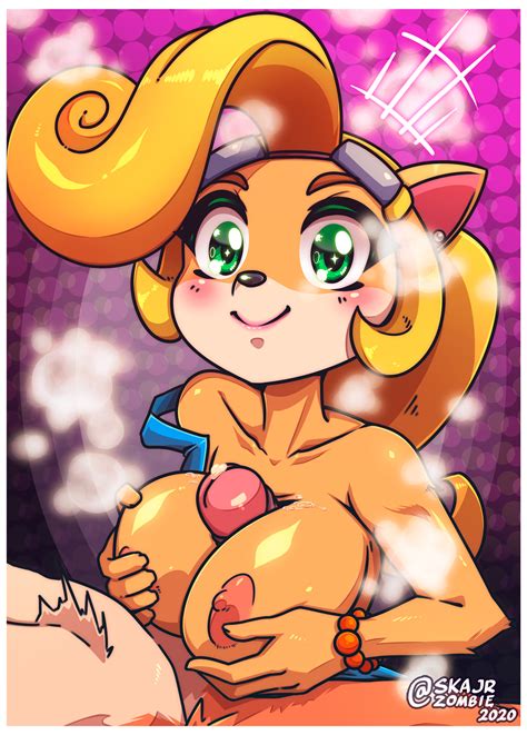 Rule 34 Activision Anthro Bandicoot Big Breasts Breast Play Breasts