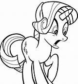 Pony Ponyville Rarity Mlp Ponies Coloringtop Gamesmylittlepony Colour Daze Poni sketch template