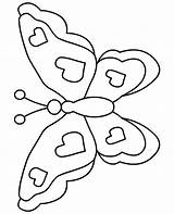 Coloring Butterfly Pages Preschool Popular sketch template