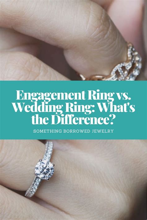 Engagement Ring Vs Wedding Ring Whats The Difference
