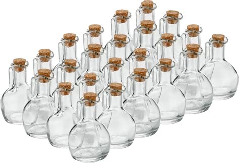 glasflasche mit korken ml kleine flaschen zum befuellen leere