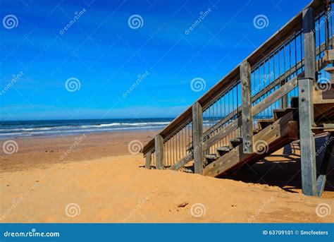 steps   sand stock image image  dunes protection