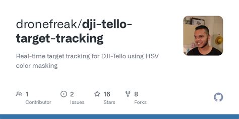 github dronefreakdji tello target tracking real time target tracking  dji tello  hsv