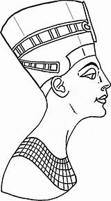 Nefertiti Egito Desenho Antigo Colorear Egizi Nofretete Disegno Facili Ausmalbild Rainha Degli Stampare Egizie Zum Disegnare ägypten Print sketch template