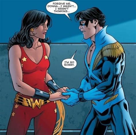 Donna Troy And Nightwing Donna Troy Wondergirl